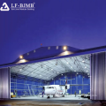 LF Modern Metal Steel Structure Building Arch Roof Space Frame Aircraft Hangar